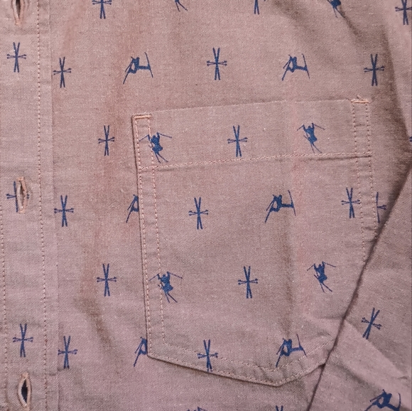 Men's Skier Oxford Shirt - Picture 2 of 4